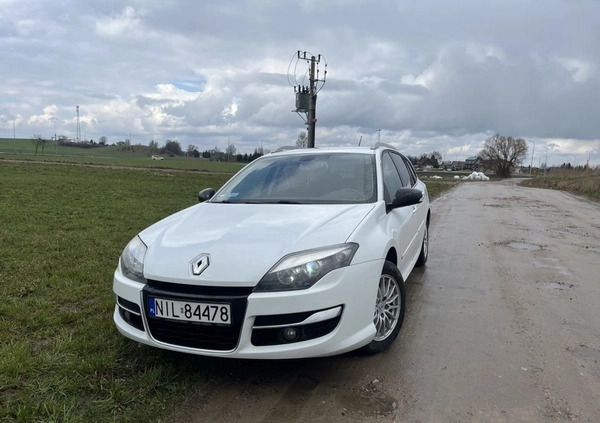 Renault Laguna cena 25900 przebieg: 243000, rok produkcji 2012 z Lubawa małe 596